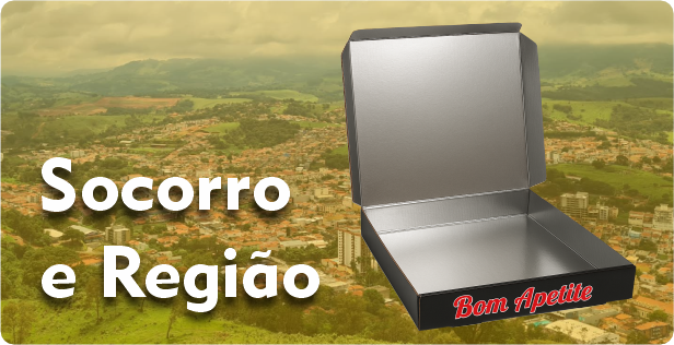 Caixa de Pizza Laminada em Socorro