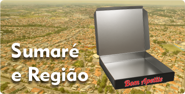 Caixa de Pizza Laminada em Sumaré
