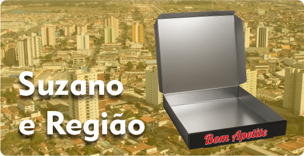 Caixa de Pizza Laminada em Suzano