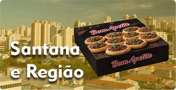 Caixa de Esfiha em Santana