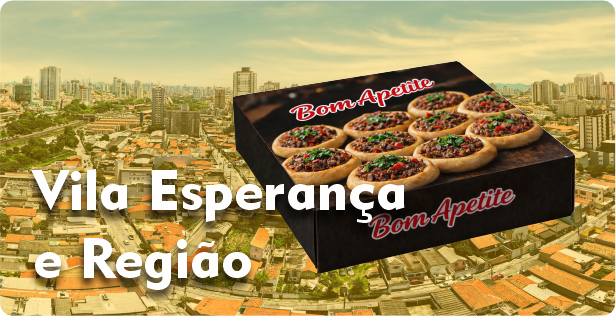 Caixa de Esfiha em Vila Esperança
