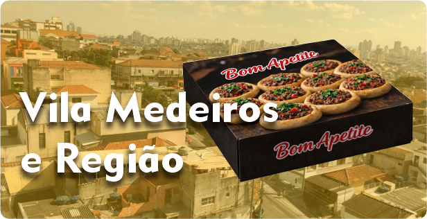 Caixa de Esfiha em Vila Medeiros