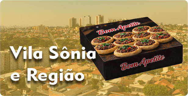 Caixa de Esfiha em Vila Sônia