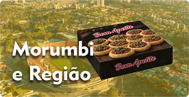 Caixa de Esfiha no Morumbi