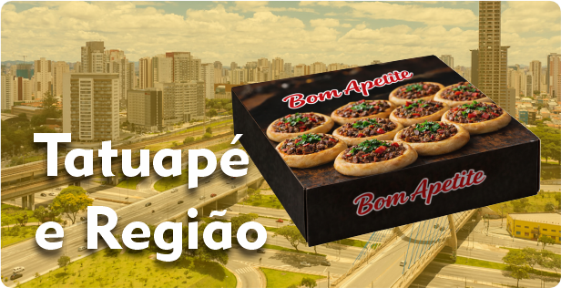 Caixa de Esfiha no Tatuapé