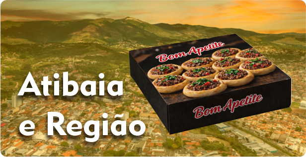 Caixa de Esfiha em Atibaia