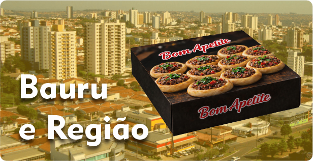Caixa de Esfiha em Bauru