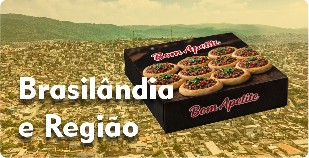 Caixa de Esfiha em Brasilândia