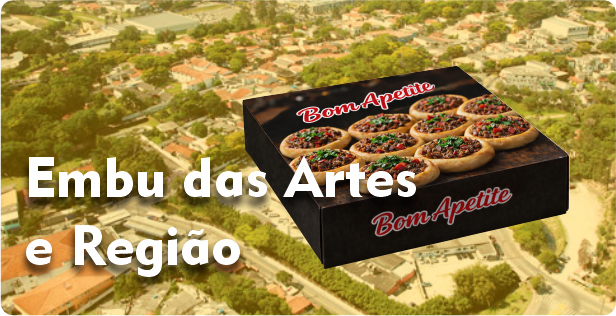 Caixa de Esfiha em Embu das Artes