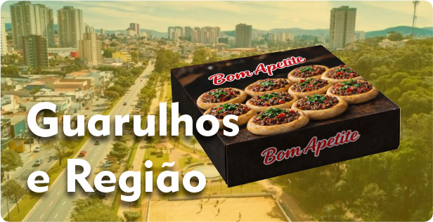 Caixa de Esfiha em Guarulhos