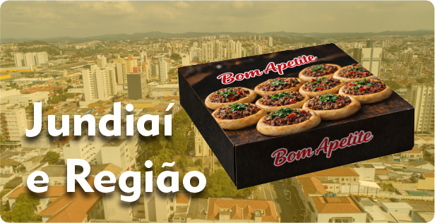 Caixa de Esfiha em Jundiaí