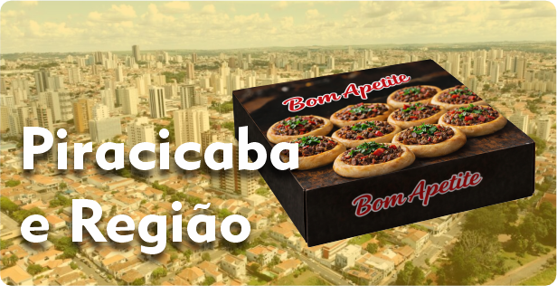 Caixa de Esfiha em Piracicaba