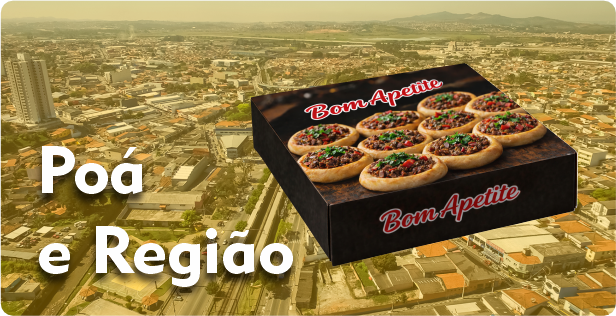 Caixa de Esfiha em Poá