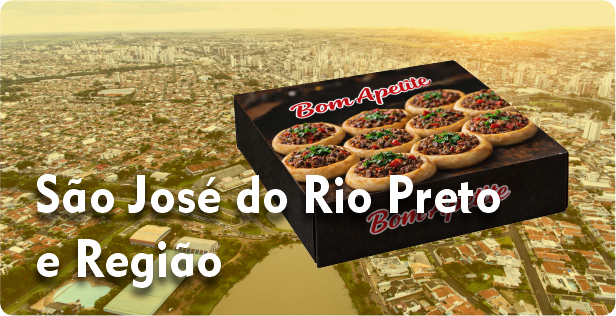 Caixa de Esfiha em São José do Rio Preto