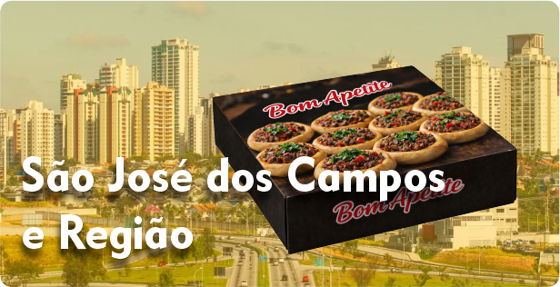 Caixa de Esfiha em São José dos Campos