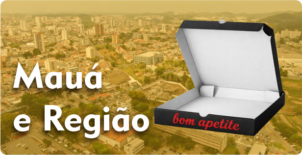 Caixa de Pizza Americana em Mauá