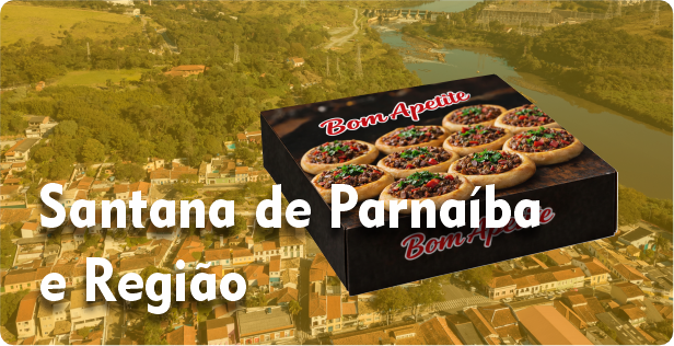 Caixa de Esfiha em Santana de Parnaíba