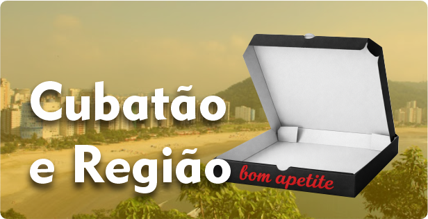Caixa de Pizza Americana em Cubatão
