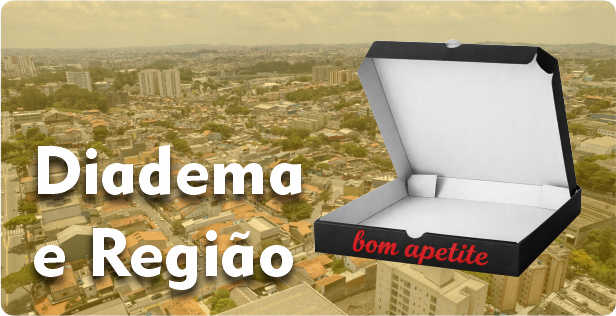 Caixa de Pizza Americana em Diadema