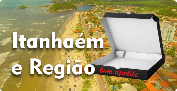 Caixa de Pizza Americana em Itanhaém