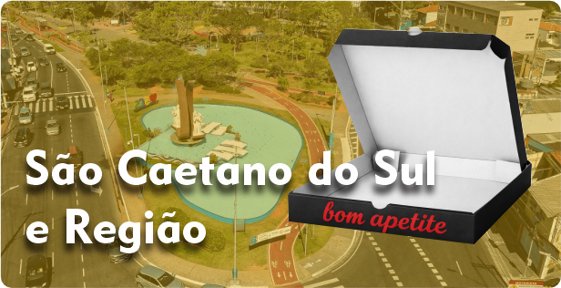 Caixa de Pizza Americana em São Caetano do Sul