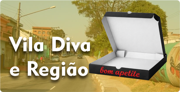 Caixa de Pizza Americana em Vila Diva