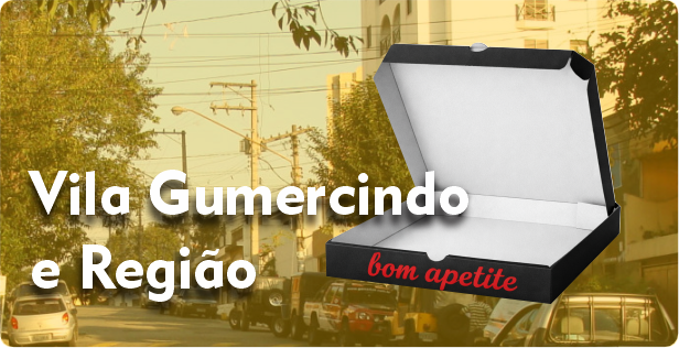 Caixa de Pizza Americana na Vila Gumercindo