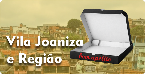 Caixa de Pizza Americana em Vila Joaniza