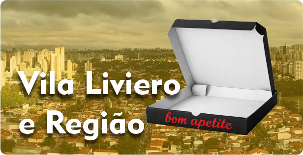Caixa de Pizza Americana em Vila Liviero