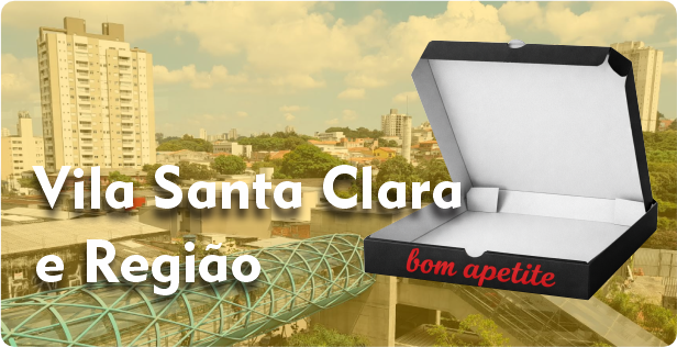 Caixa de Pizza Americana em Vila Santa Clara