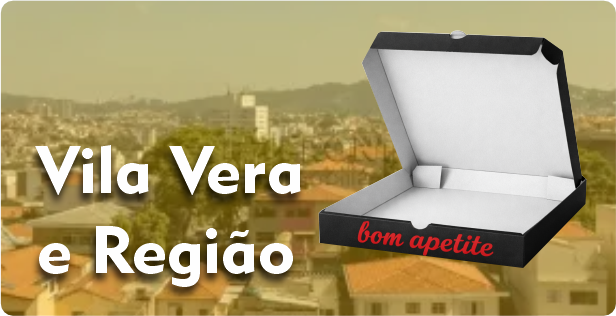 Caixa de Pizza Americana em Vila Vera