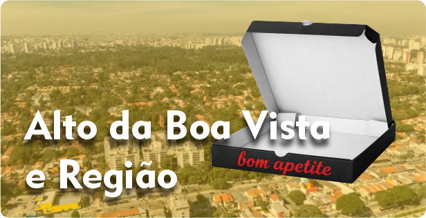 Caixa de Pizza Americana em Alto da Boa Vista