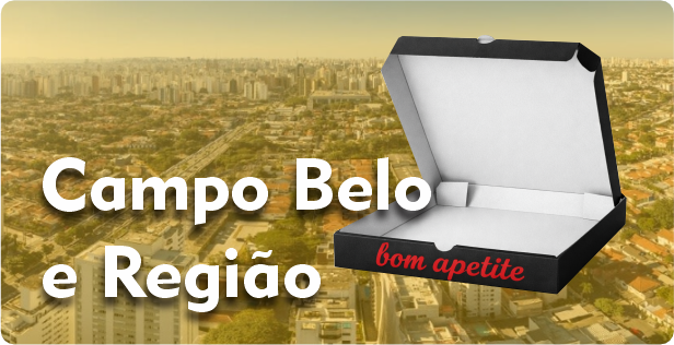 Caixa de Pizza Americana em Campo Belo